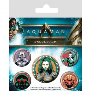 Special product - Pack Chapas Aquaman Heavy Hitters Of The Seas
